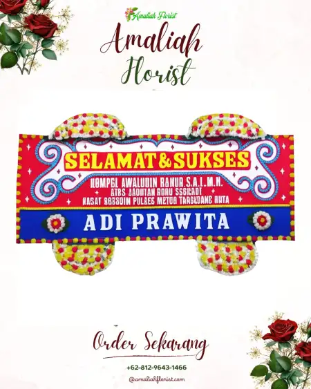Papan Bunga Ucapan Selamat Cibubuan